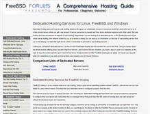 Tablet Screenshot of freebsdforums.org